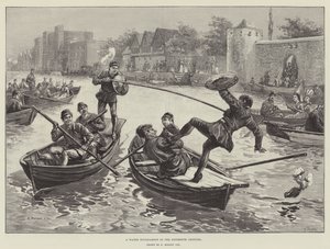 A Water Tournament in the Fifteenth Century